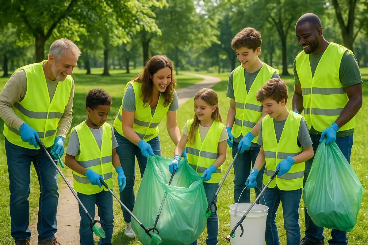 Müllsammelaktion organisieren: Leitfaden für Schulen, Vereine und Privatpersonen