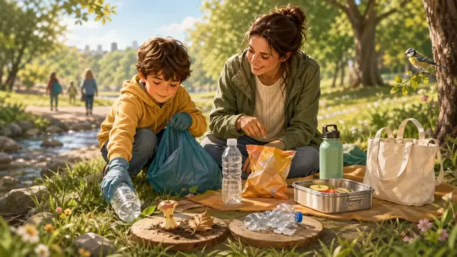 Wie erkläre ich Kindern warum Plastik ein Problem ist