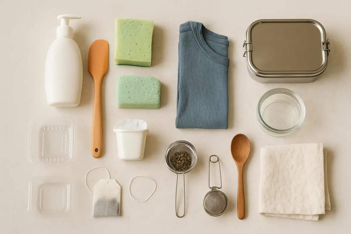 Verstecktes Plastik in Produkten, die du täglich nutzt